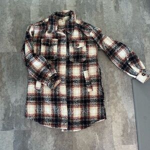 Plaid shacket